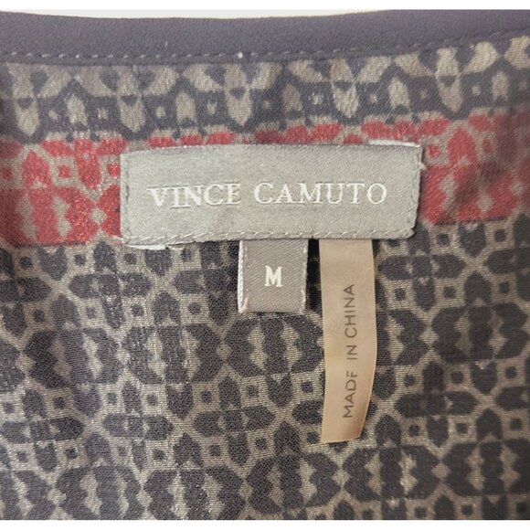 Vince Camuto Colorful Spaghetti Strap Maxi Dress Size Medium - Picture 6 of 9